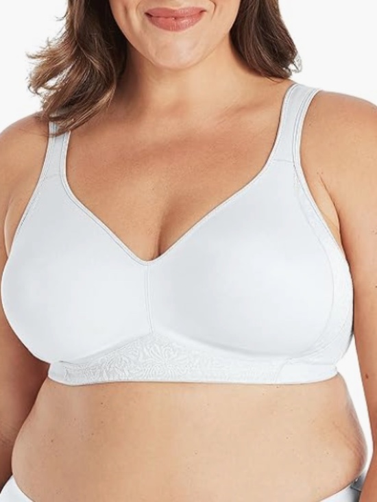 Other - PLAYTEX 18 Hour Smoothing Wireless, Cool Comfort Wire-Free Bra White 38DD 6905
